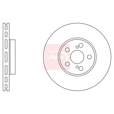 Apec Brake Disc DSK2304