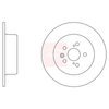 Apec Brake Disc DSK2305 thumbnail