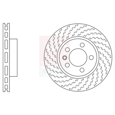 Apec Brake Disc DSK2308B