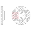 Apec Brake Disc DSK2310 thumbnail
