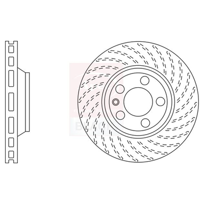 Apec Brake Disc DSK2311B