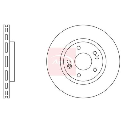 Apec Brake Disc DSK2312