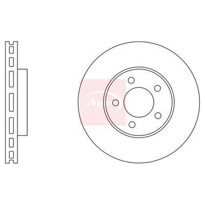 Apec Brake Disc DSK2314