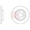 Apec Brake Disc DSK2318 thumbnail