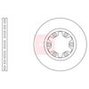 Apec Brake Disc DSK2320 thumbnail