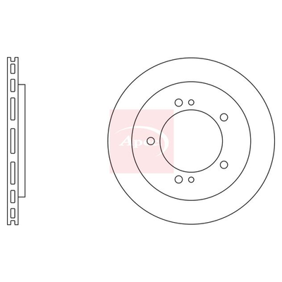 Apec Brake Disc DSK2322