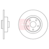 Apec Brake Disc DSK2326 thumbnail