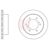 Apec Brake Disc DSK2331 thumbnail