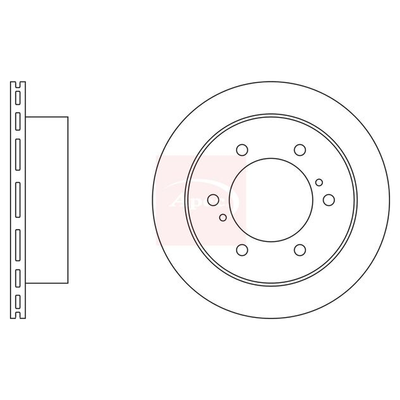 Apec Brake Disc DSK2331