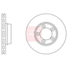 Apec Brake Disc DSK2340 thumbnail