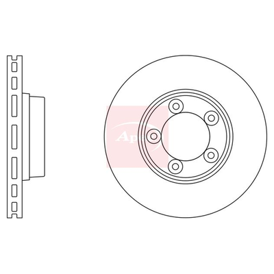 Apec Brake Disc DSK2340