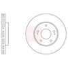 Apec Brake Disc DSK2342 thumbnail