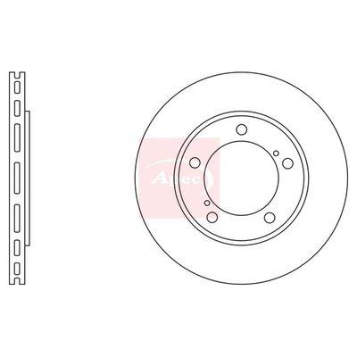 Apec Brake Disc DSK2346