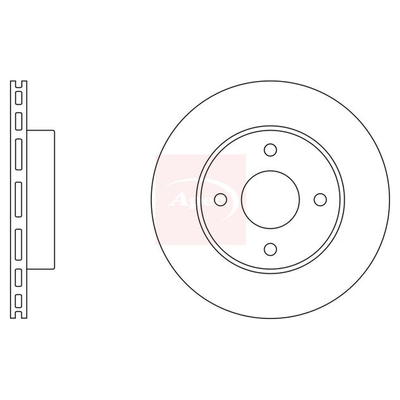 Apec Brake Disc DSK2348