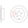 Apec Brake Disc DSK2353 thumbnail