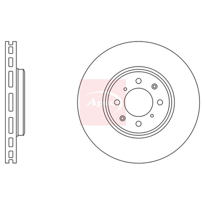 Apec Brake Disc DSK2357