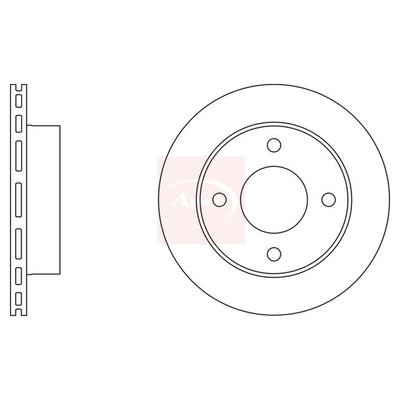 Apec Brake Disc DSK235