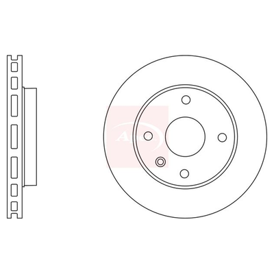 Apec Brake Disc DSK2364