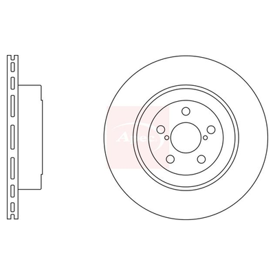 Apec Brake Disc DSK2372