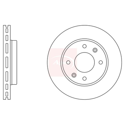 Apec Brake Disc DSK2379