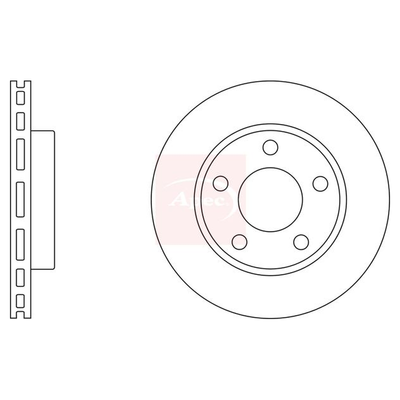 Apec Brake Disc DSK2380