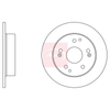 Apec Brake Disc DSK2381 thumbnail