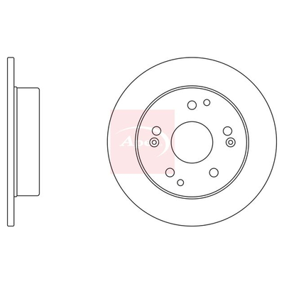Apec Brake Disc DSK2381