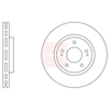 Apec Brake Disc DSK2388 thumbnail