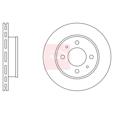 Apec Brake Disc DSK2389