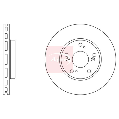 Apec Brake Disc DSK2394