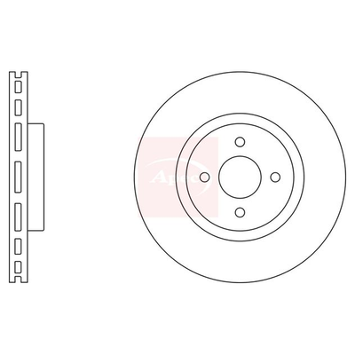 Apec Brake Disc DSK2397