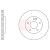 Apec Brake Disc DSK2403 thumbnail