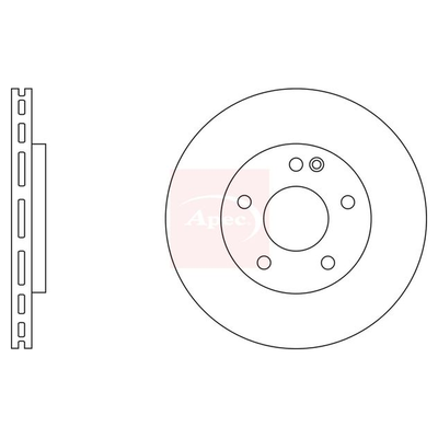 Apec Brake Disc DSK2403