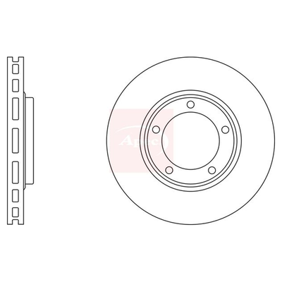 Apec Brake Disc DSK2406