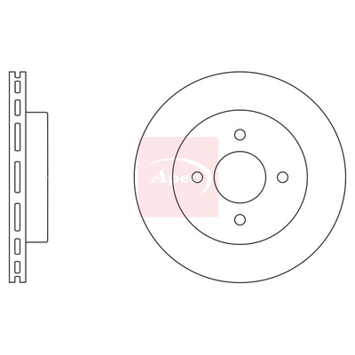 Apec Brake Disc DSK2409