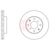 Apec Brake Disc DSK240 thumbnail