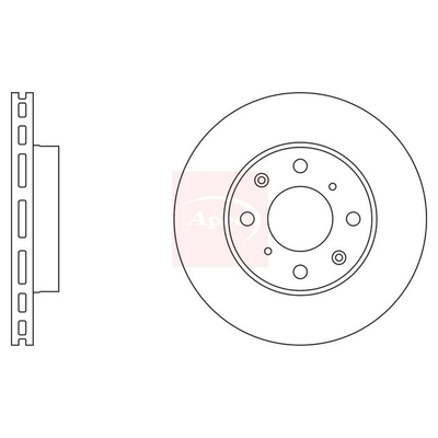 Apec Brake Disc DSK240