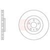 Apec Brake Disc DSK2410 thumbnail