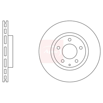 Apec Brake Disc DSK2416