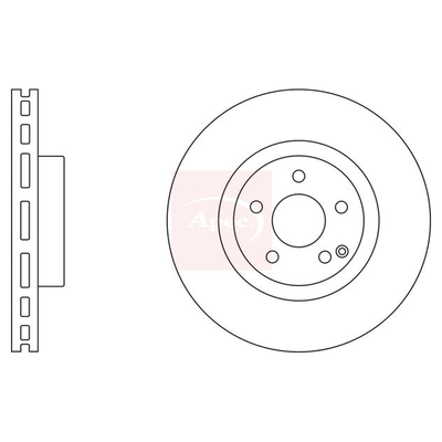 Apec Brake Disc DSK2417