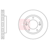 Apec Brake Disc DSK2421 thumbnail