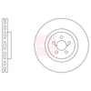 Apec Brake Disc DSK2423 thumbnail