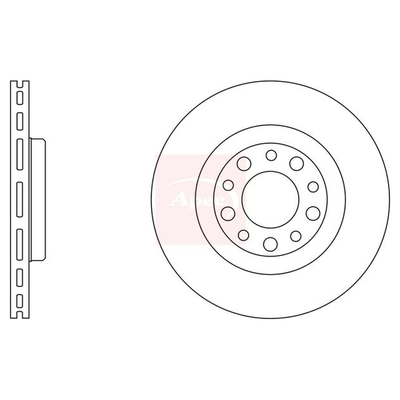 Apec Brake Disc DSK2431