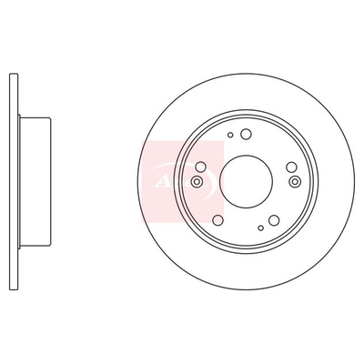 Apec Brake Disc DSK2433