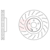 Apec Brake Disc DSK2434 thumbnail
