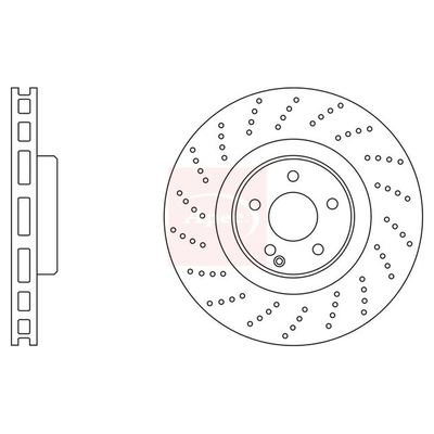 Apec Brake Disc DSK2434