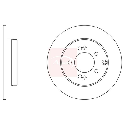 Apec Brake Disc DSK2439