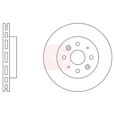 Apec Brake Disc DSK2440