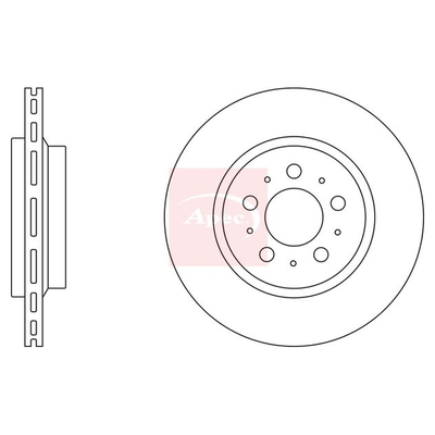 Apec Brake Disc DSK2441