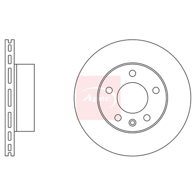 Apec Brake Disc DSK2446